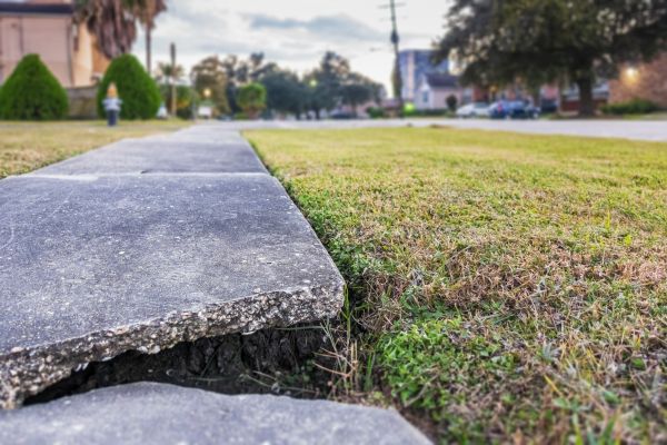 Cost of Sidewalk Crack Repair in Red Oak