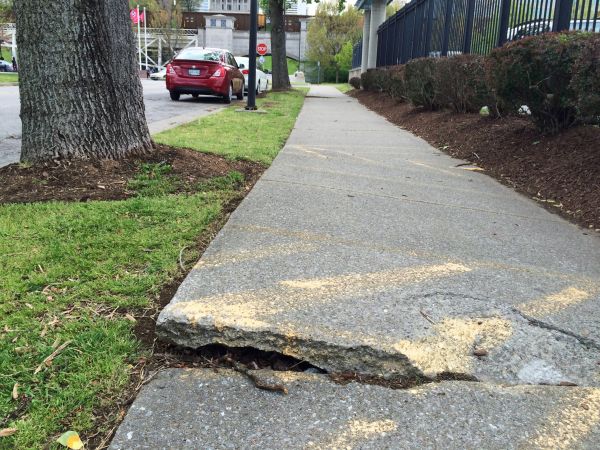 Cost of Cement Sidewalk Repair in Red Oak